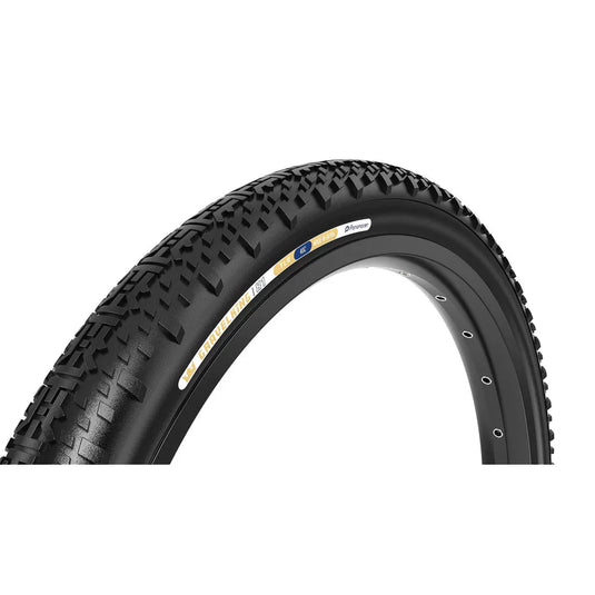 PANARACER GRAVELKING X1 TLR TYRE | AMBER SIDEWALL (700 X 40C) - MADOVERBIKING