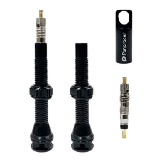 PANARACER TUBELESS VALVE | REMOVABLE CORE (2 VALVES, 1 VALVE CORE TOOL) - MADOVERBIKING