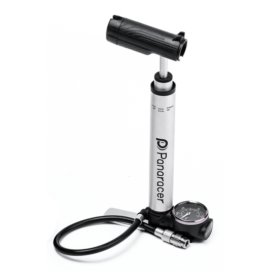 PANARACER VARIABLE SPEED ALUMINUM MINI FLOOR PUMP - MADOVERBIKING