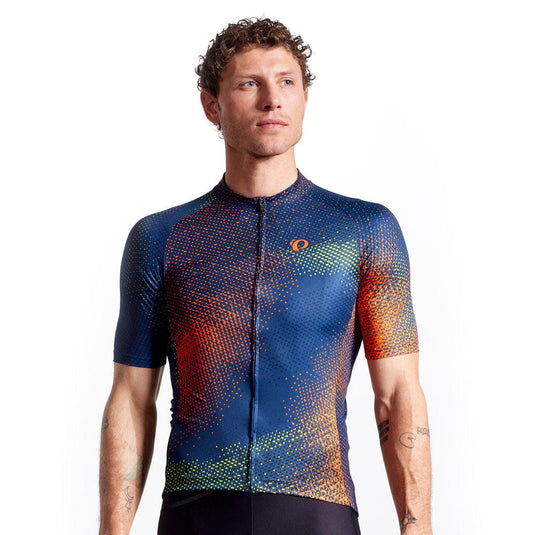 Pearl Izumi Attack Men's Jersey - Navy/Fuego Depth