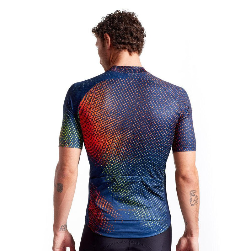 Load image into Gallery viewer, Pearl Izumi Attack Men&#39;s Jersey - Navy/Fuego Depth
