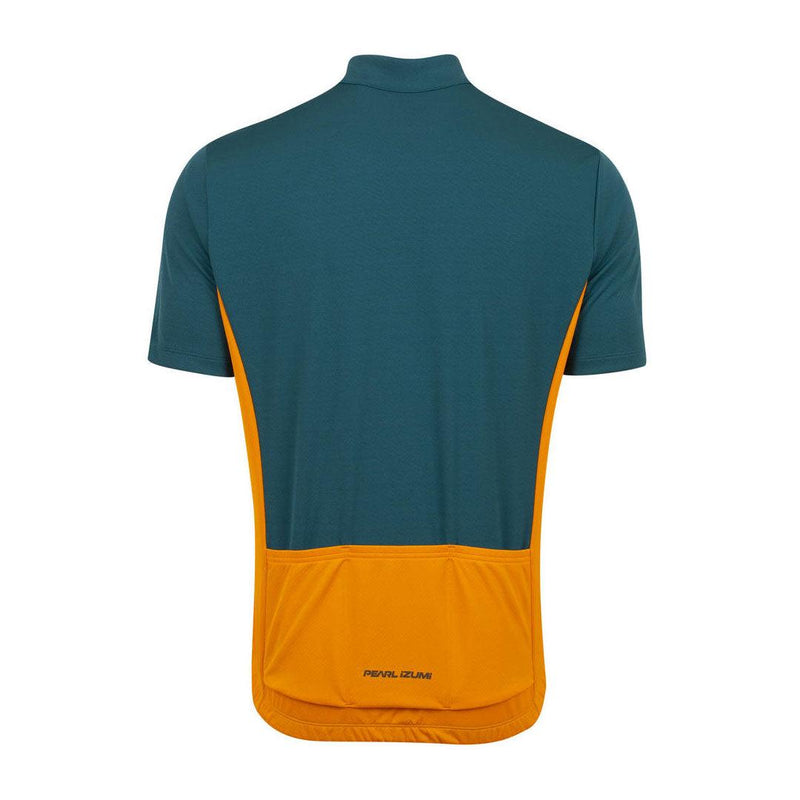Load image into Gallery viewer, Pearl Izumi Quest Men&#39;s Jersey - Sunfire/Dark Spruce - MADOVERBIKING
