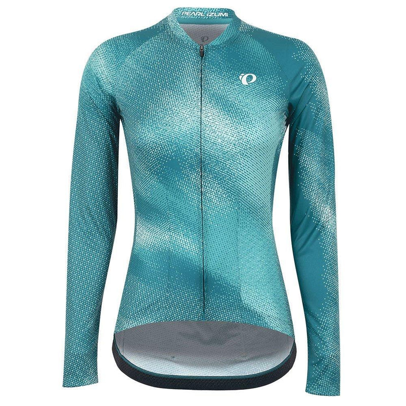 Load image into Gallery viewer, Pearl Izumi Women&#39;s Attack Long Sleeve Jersey -Gulf Teal Depth - MADOVERBIKING
