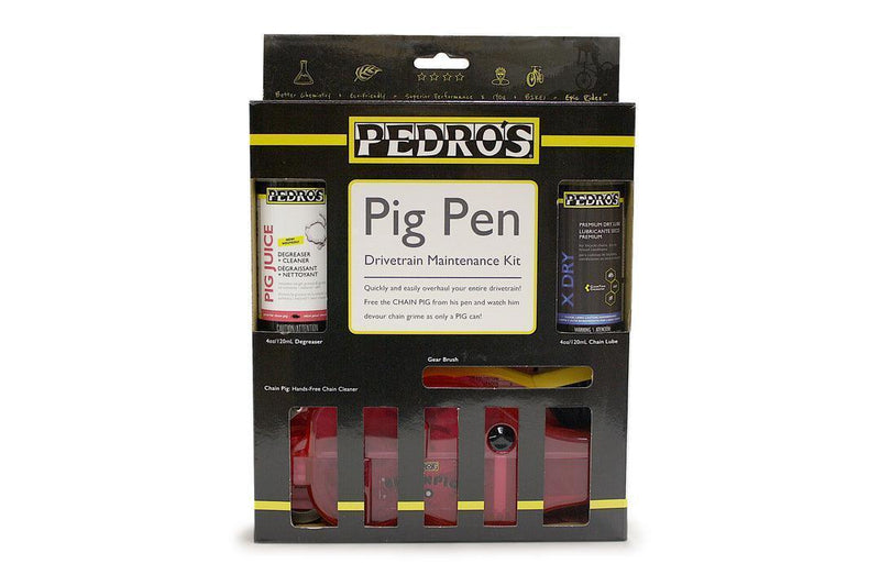Load image into Gallery viewer, Pedros Happy Pig Pen Chain Cleaning Set - MADOVERBIKING
