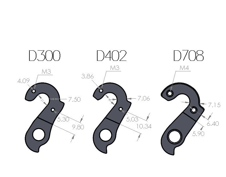 Load image into Gallery viewer, PILO DERAILLEUR HANGER FOR CARRERA, WILIER | GH-D402
