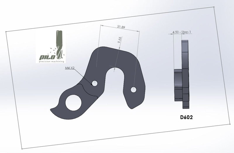 Load image into Gallery viewer, PILO DERAILLEUR HANGER FOR COLNAGO 2015 | GH-D602
