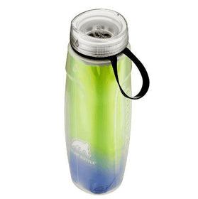 Polar Ergo Insulated Bottle - Aurora Lime, Half-Twist Cap - MADOVERBIKING