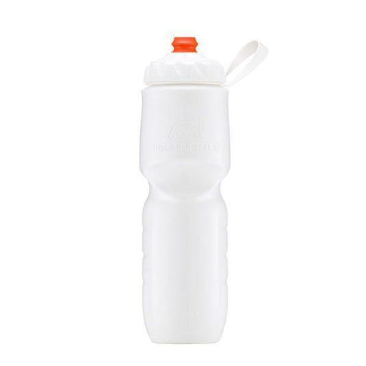 Polar Insulated Sports Bottle - Color Series - Snow, Zipstream Cap - MADOVERBIKING