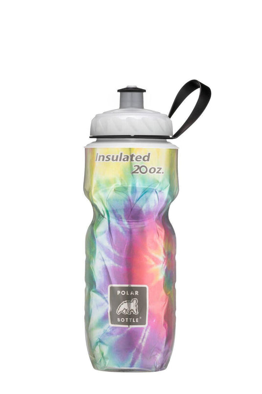 Polar Insulated Sports Bottle - Tie-Dye Rainbow - MADOVERBIKING