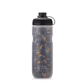 Polar Muck Insulated Shatter Bottle - Charcoal/Copper - MADOVERBIKING