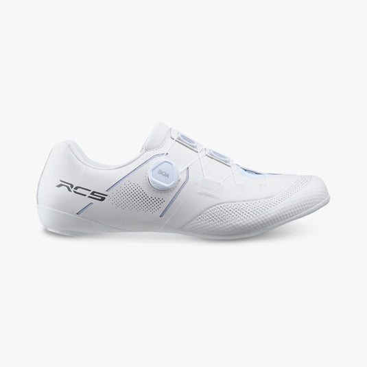 SHIMANO SH-RC503 WIDE ROAD CYCLING SHOES (WHITE) - MADOVERBIKING