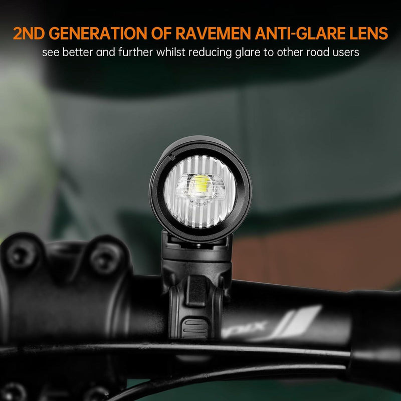 Load image into Gallery viewer, Ravemen Bicycle Front Light - CR1000 - MADOVERBIKING
