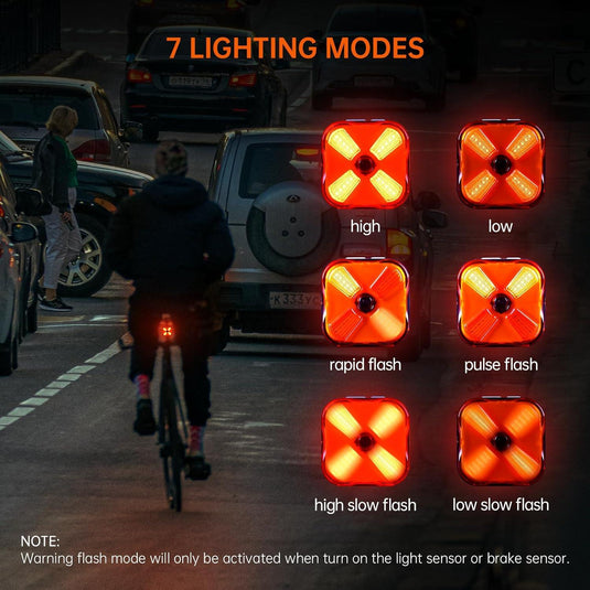 Ravemen Bicycle Rear Light - CL06 (Red) - MADOVERBIKING