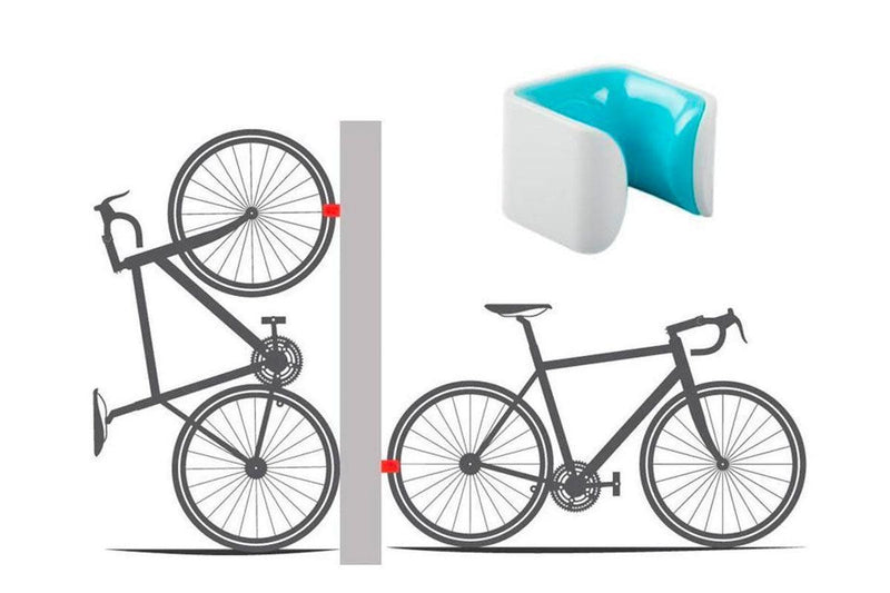 Load image into Gallery viewer, Richy Roadie Bicycle Wall Mounted Rack Hanger - MADOVERBIKING
