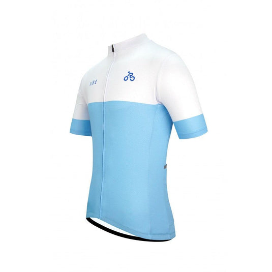 RIDE CYCLING PREMIUM JERSEY (WHITE BLUE)