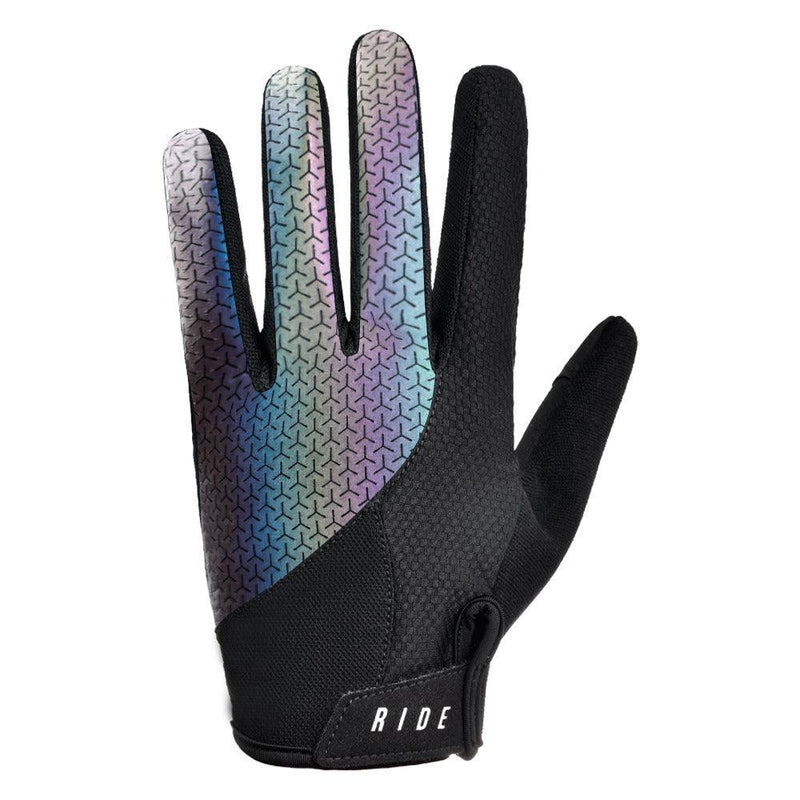 Load image into Gallery viewer, RIDE CYCLING PREMIUM UNISEX GLOVES-BLACK (FULL FINGERS)
