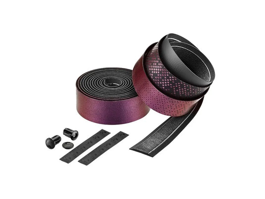Ciclovation Advanced Bar Tape PU with Organic Gel Syntetic Leather Touch - (Chameleon Pheonix Red)