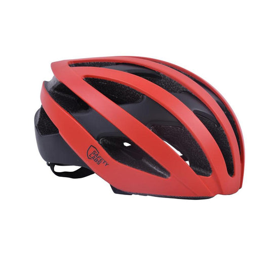 Safety Labs Eros Road Cycling Helmet (Matte Red) - MADOVERBIKING