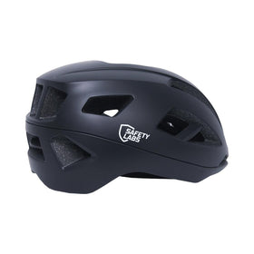 Safety Labs X-EROS 2.0 Road Cycling Helmet (Matt Black) - MADOVERBIKING