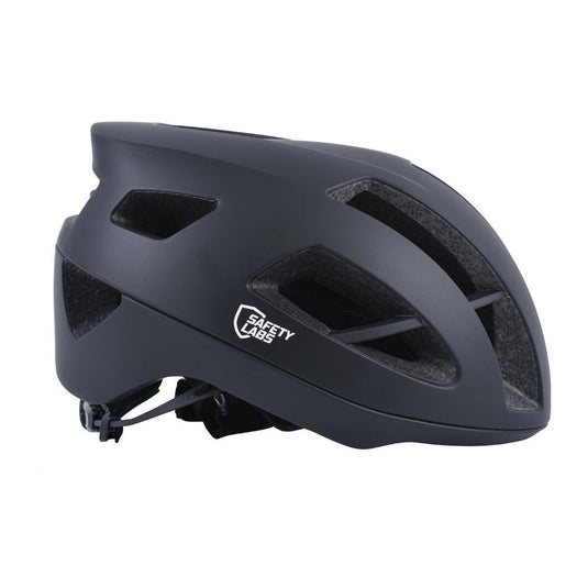 Safety Labs X-Eros Road Cycling Helmet (Matte Black) - MADOVERBIKING