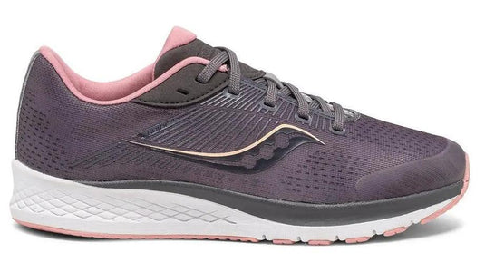 Saucony Girls Guide 14 Kids Running Shoes (BLUSH/GREY)