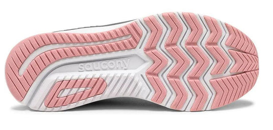 Saucony Girls Guide 14 Kids Running Shoes (BLUSH/GREY)