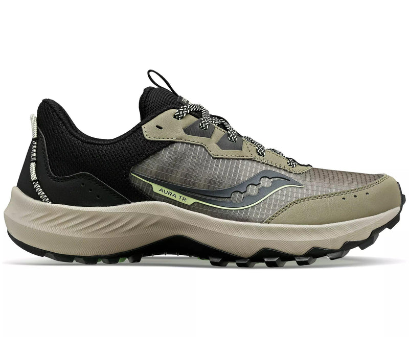 Load image into Gallery viewer, Saucony Mens Running Shoes - Aura Tr (Coffee/Black) - MADOVERBIKING
