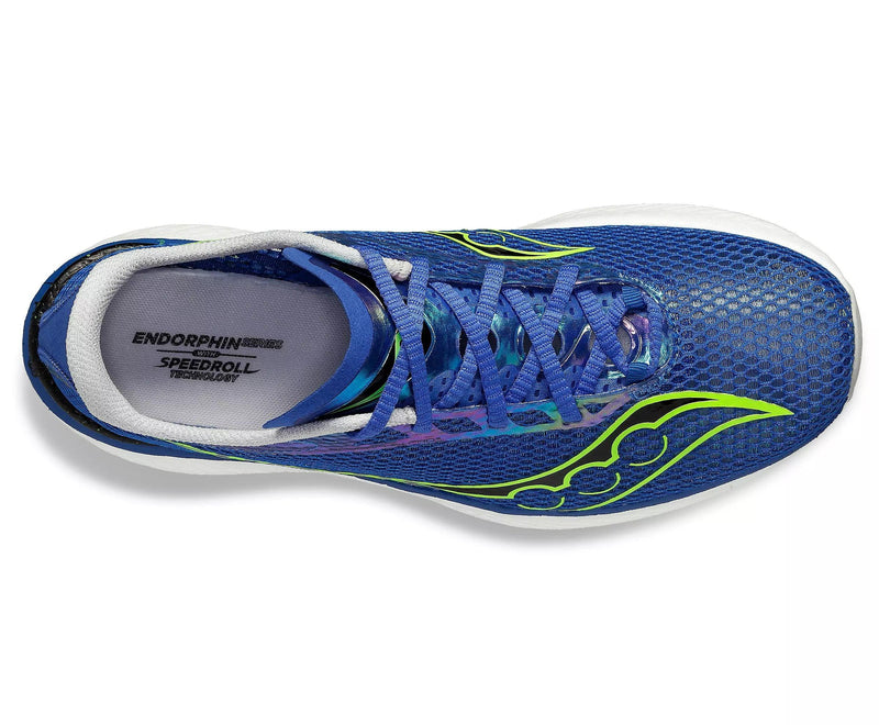 Load image into Gallery viewer, Saucony Mens Running Shoes - Endorphin Pro 3 (Superblue/Slime) - MADOVERBIKING
