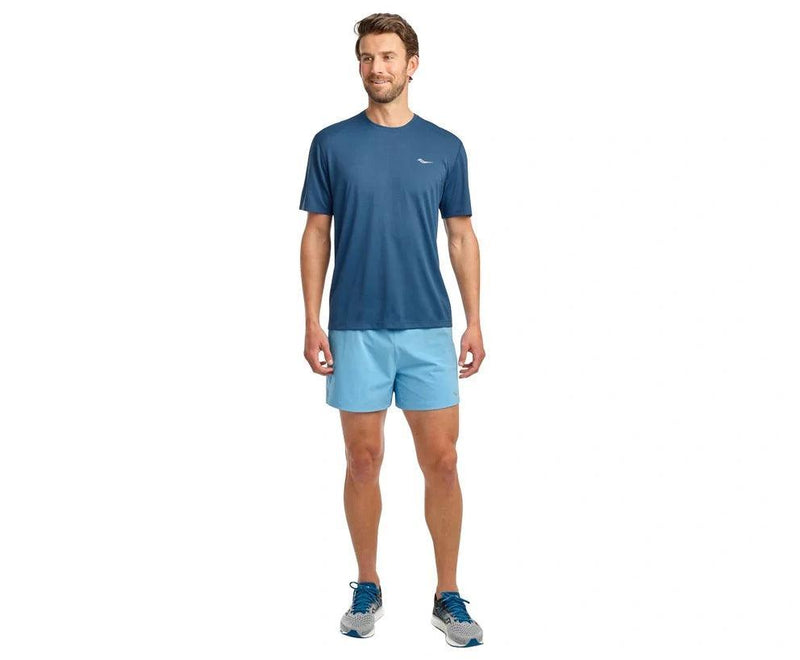 Load image into Gallery viewer, Saucony Stopwatch Short Sleeves Men Jersey - MADOVERBIKING
