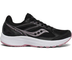 Saucony Womens Running Shoes - Cohesion 14 (Black/Pink) - MADOVERBIKING
