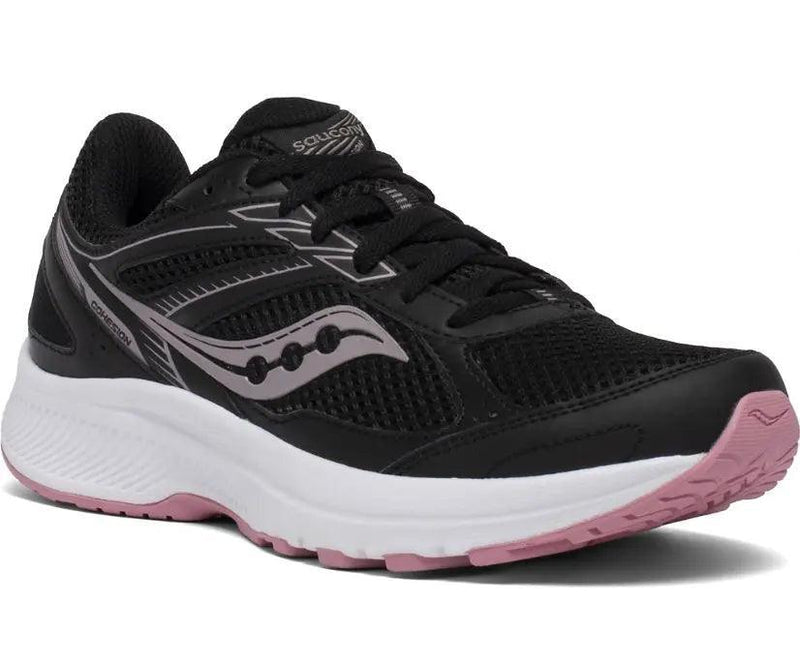 Load image into Gallery viewer, Saucony Womens Running Shoes - Cohesion 14 (Black/Pink) - MADOVERBIKING
