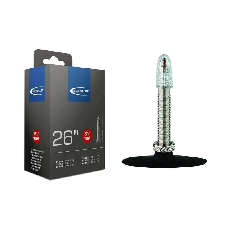 Load image into Gallery viewer, Schwalbe Av12A Shrader Valve Inner Mtb Tube (26 X 1.0-1.5)
