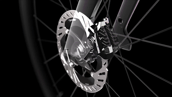 Load image into Gallery viewer, Shimano 105 BR-R7070 Flat Mount Hydraulic Disc Brake Caliper SHIMANO MADOVERBIKING
