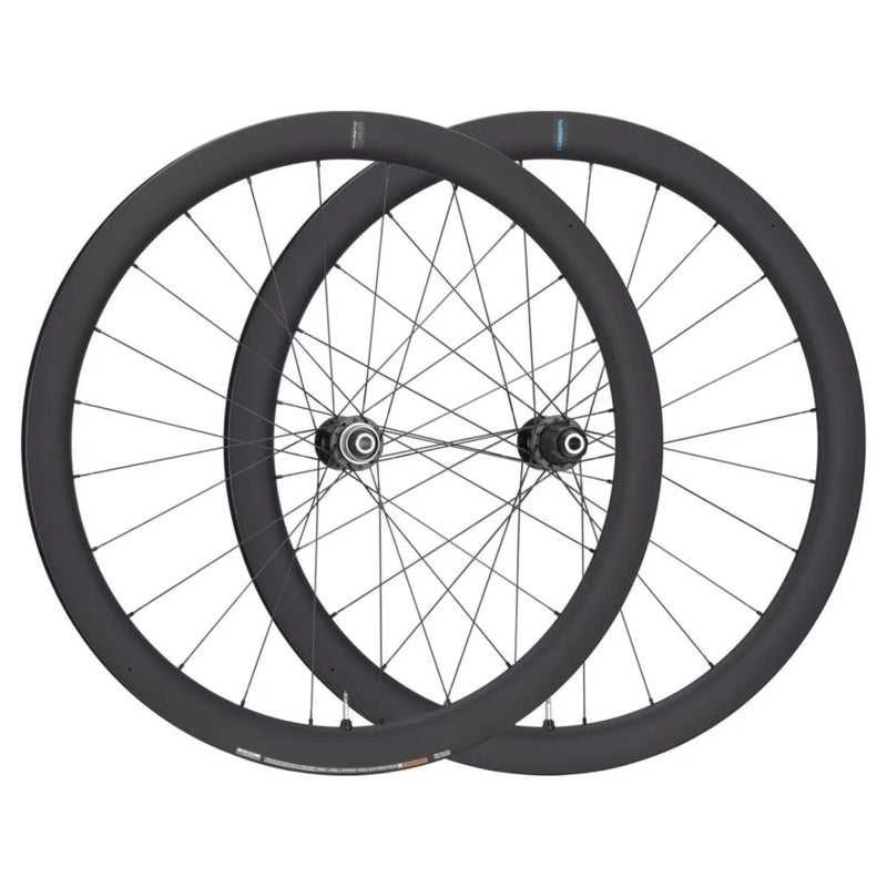 Load image into Gallery viewer, Shimano 105 WH-RS710-C46-TL C46 Tubeless Center Lock Disc Brake Wheelset SHIMANO MADOVERBIKING
