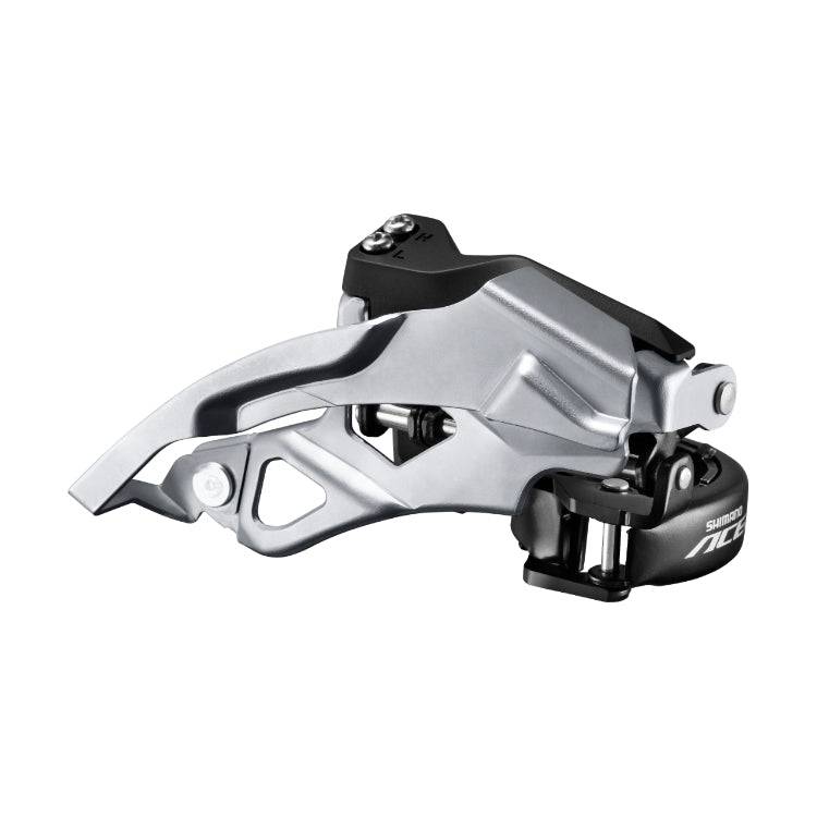 Load image into Gallery viewer, Shimano Acera FD-T3000 Top-Swing Clamp Band Mount 3x9-Speed Front Derailleur SHIMANO MADOVERBIKING
