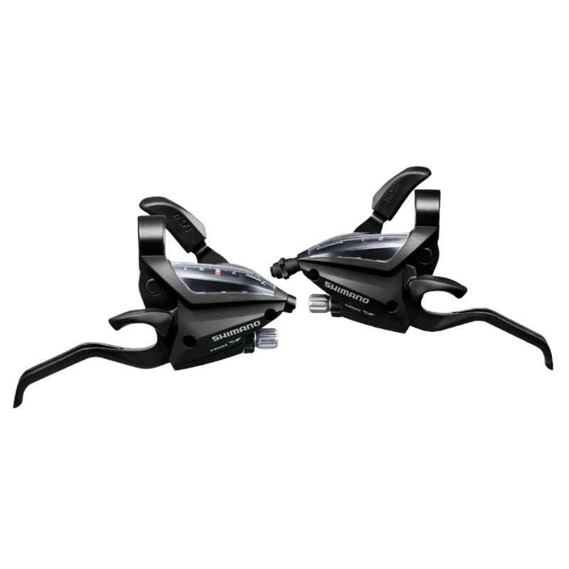 Load image into Gallery viewer, Shimano Altus ST-EF500-2A 3x7 Speed Shift/Brake Lever Set SHIMANO MADOVERBIKING
