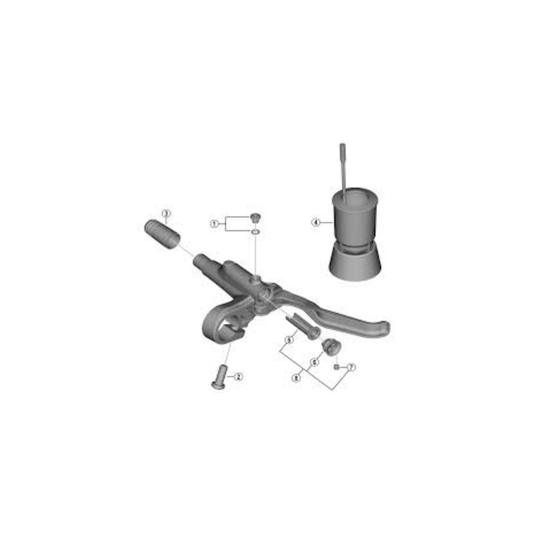 Shimano BL-MT200 Disc Brake Lever Diaphragm Unit SHIMANO MADOVERBIKING