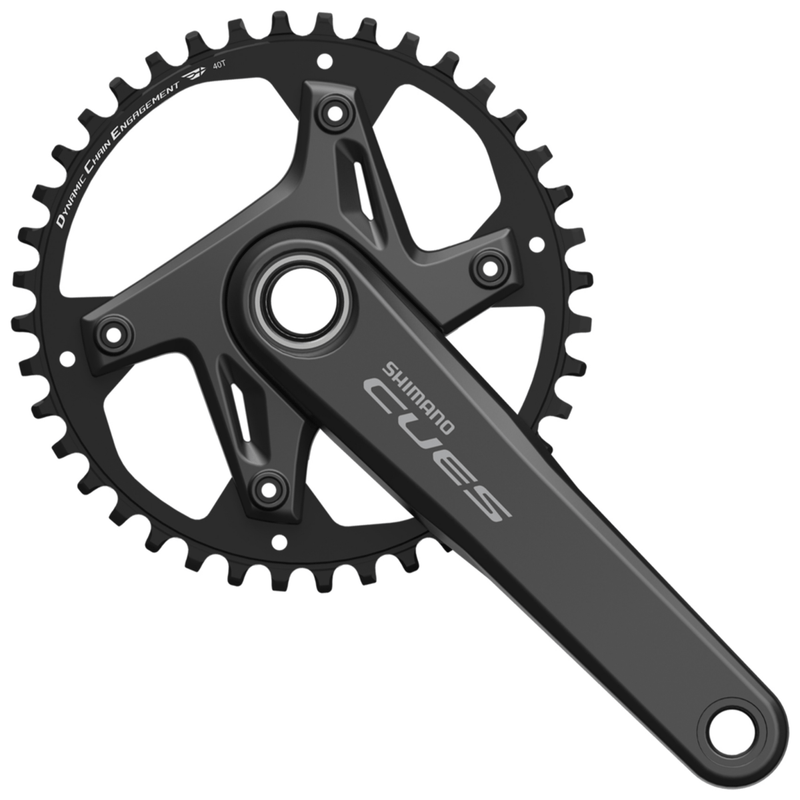 Load image into Gallery viewer, Shimano Cues 2-Piece FC-U6030-1 9/10/11-Speed Front Chainwheel SHIMANO MADOVERBIKING
