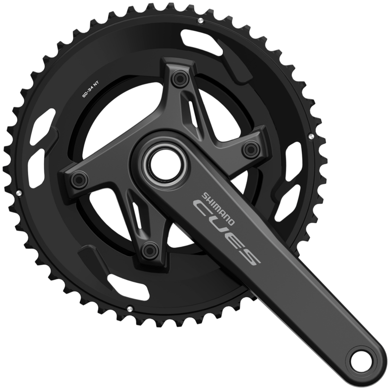 Load image into Gallery viewer, Shimano Cues 2-Piece FC-U6030-2 9/10-Speed Front Chainwheel SHIMANO MADOVERBIKING
