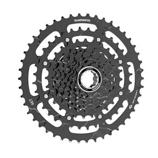 Load image into Gallery viewer, Shimano Cues CS-LG400-9 Linkglide 9 Speed Cassette SHIMANO MADOVERBIKING
