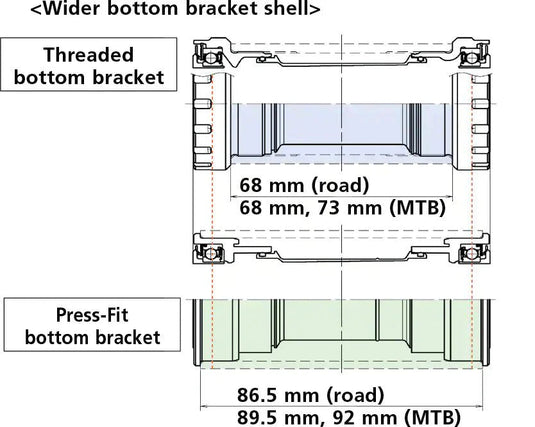 Shimano Dura Ace SM-BB92-41B Press Fit Hollowtech II Bottom Bracket SHIMANO MADOVERBIKING