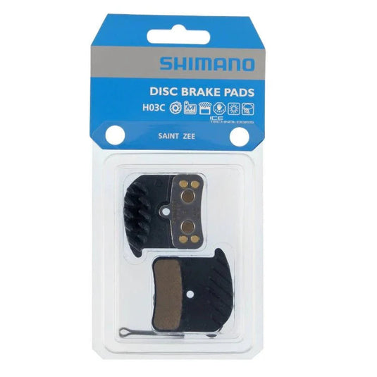 Shimano H03C Metal Pad w/Fin & Spring w/Split Pin IBPH03CMFA SHIMANO MADOVERBIKING