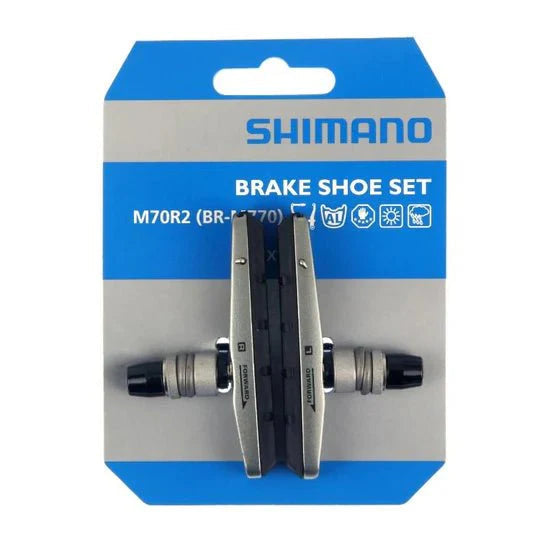 Load image into Gallery viewer, Shimano M70R2 Cartridge Brake Shoes SHIMANO MADOVERBIKING
