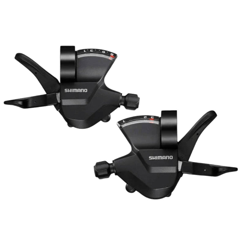 Load image into Gallery viewer, Shimano SL-M315 Shift Lever Set 3x8 Speed SHIMANO MADOVERBIKING

