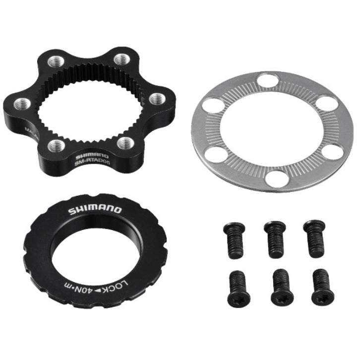 Load image into Gallery viewer, Shimano SM-RTAD05 Disc Brake Rotor Adapter (6-bolt rotor to Center Lock hub) SHIMANO MADOVERBIKING
