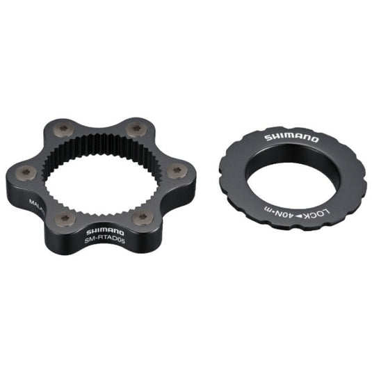 Shimano SM-RTAD05 Disc Brake Rotor Adapter (6-bolt rotor to Center Lock hub) SHIMANO MADOVERBIKING