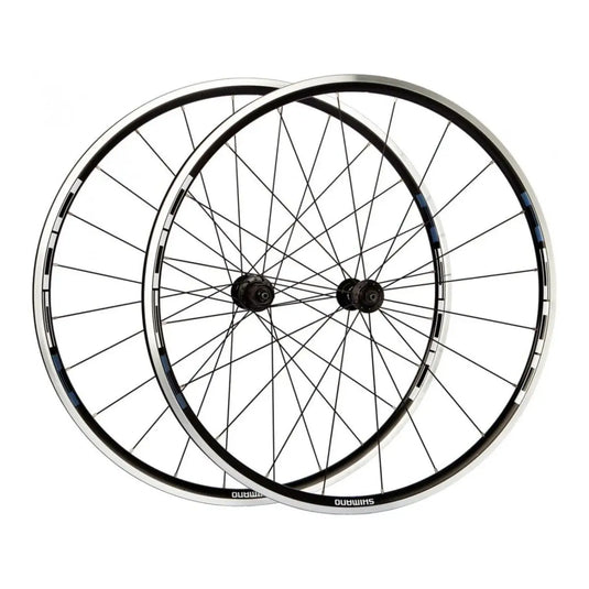 Shimano Tiagra WH-R501-CL Clincher Rim Brake Wheelset w/Monotone Sticker SHIMANO MADOVERBIKING