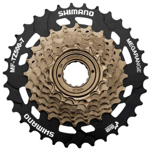 Shimano Tourney MF-TZ500 7 Speed Freewheel SHIMANO MADOVERBIKING