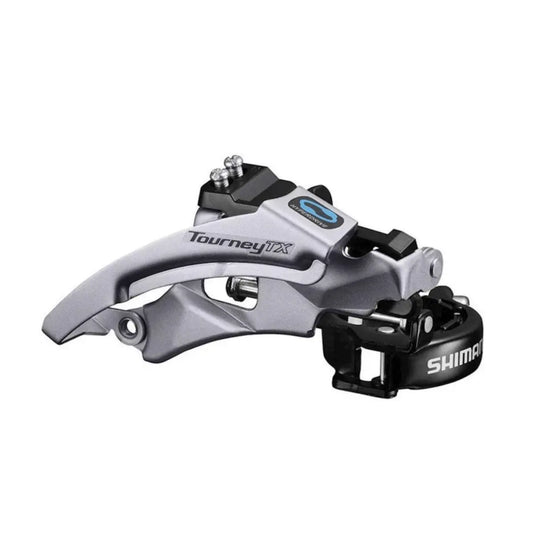 Shimano Tourney TX FD-TX800 Top-Swing Clamp Band Mount 3X8/7-Speed Front Derailleur SHIMANO MADOVERBIKING