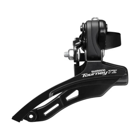 Shimano Tourney TZ FD-TZ500-DS6 Down-Swing Clamp Band Mount 3(Friction)x7/6 Speed Front Derailleur SHIMANO MADOVERBIKING